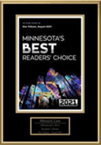 Minnesota's Best Readers' Choice 2021 - Messick Law